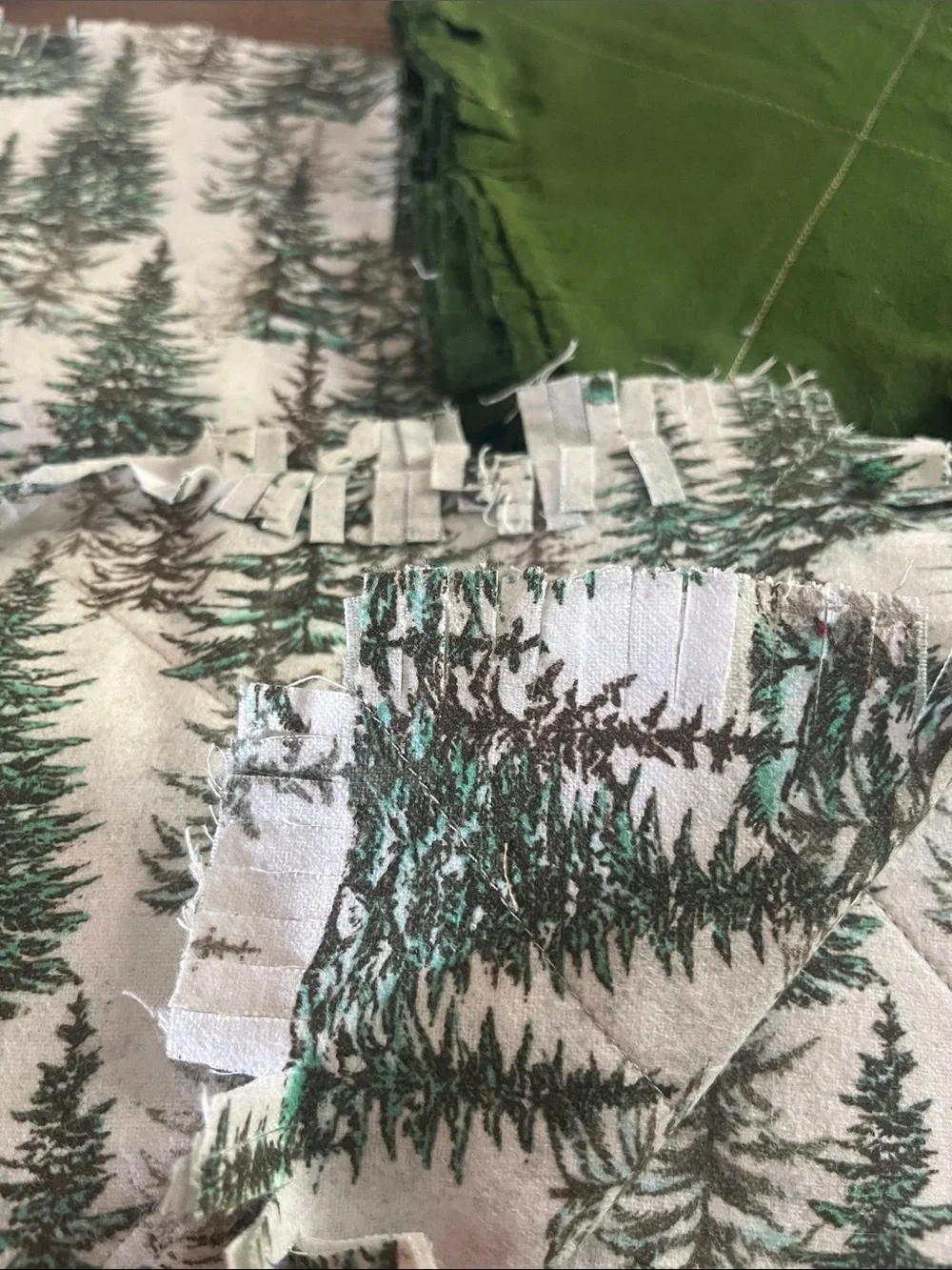 Flannel Rag quilt patches 48 8” patches